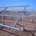 استراکچر دو ردیف 10 پنل خورشیدی – مناسب سطح زمین - تصویر 2
