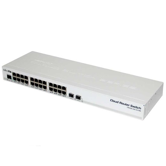 روتر سوئیچ میکروتیک مدل Crs 326_24G_2S+RM